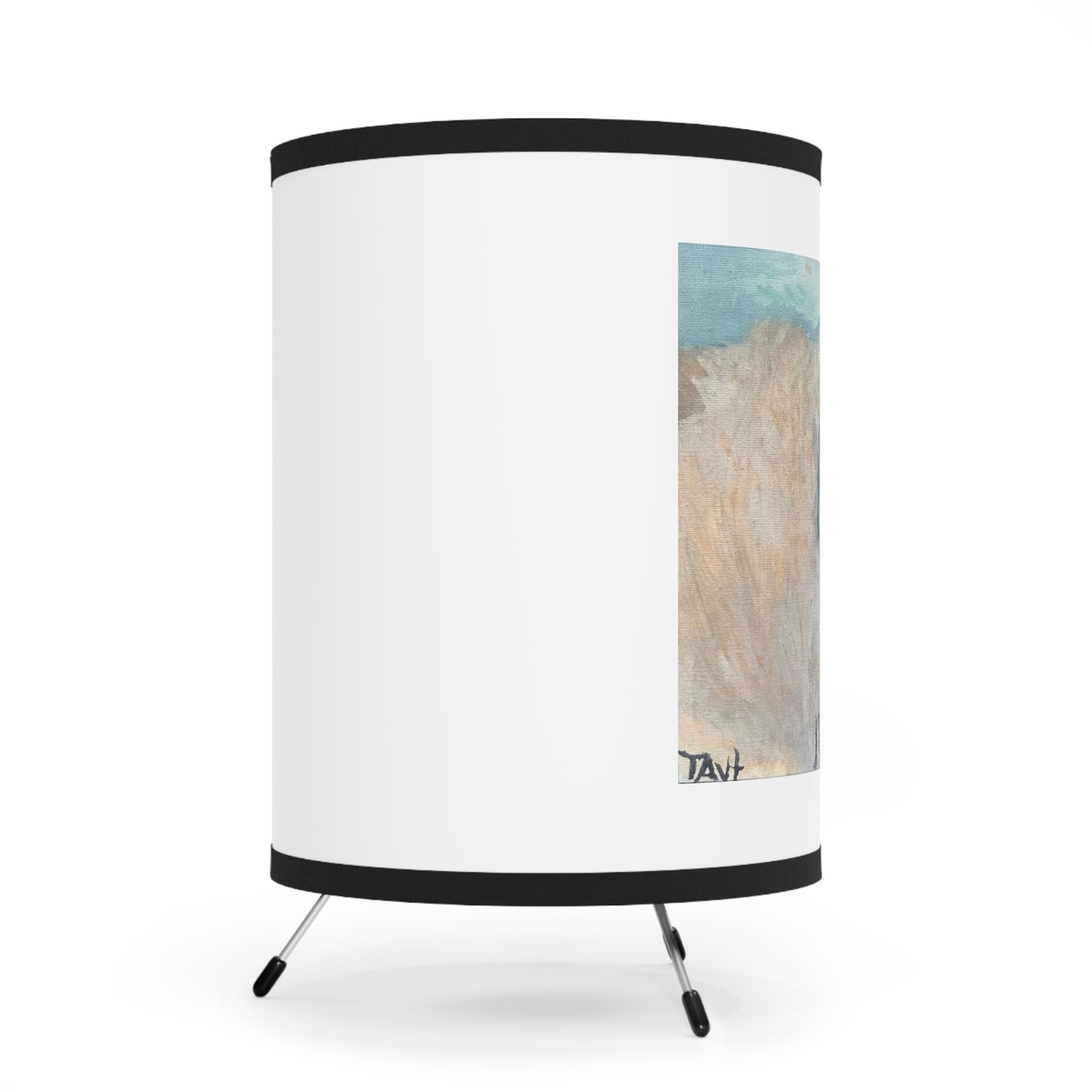 Cutie Pie Tripod Lamp with High-Res Printed Shade