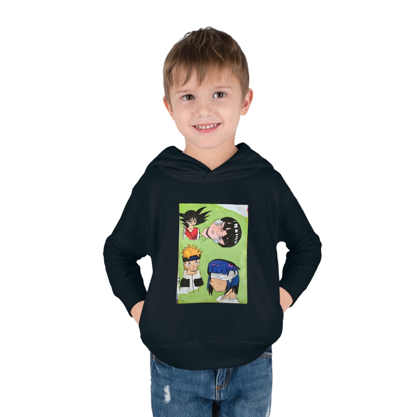 Anime Madness Toddler Pullover Fleece Hoodie
