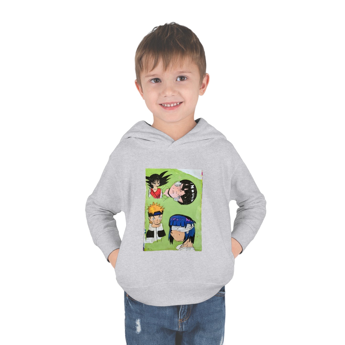 Anime Madness Toddler Pullover Fleece Hoodie