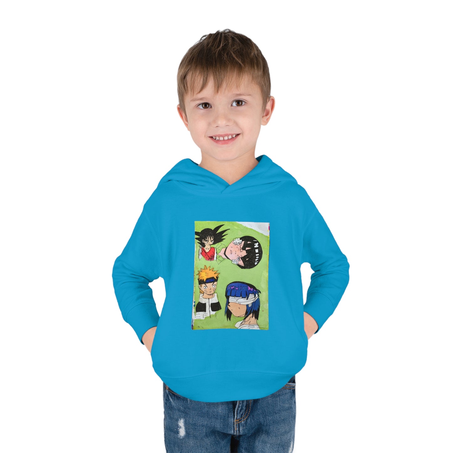 Anime Madness Toddler Pullover Fleece Hoodie