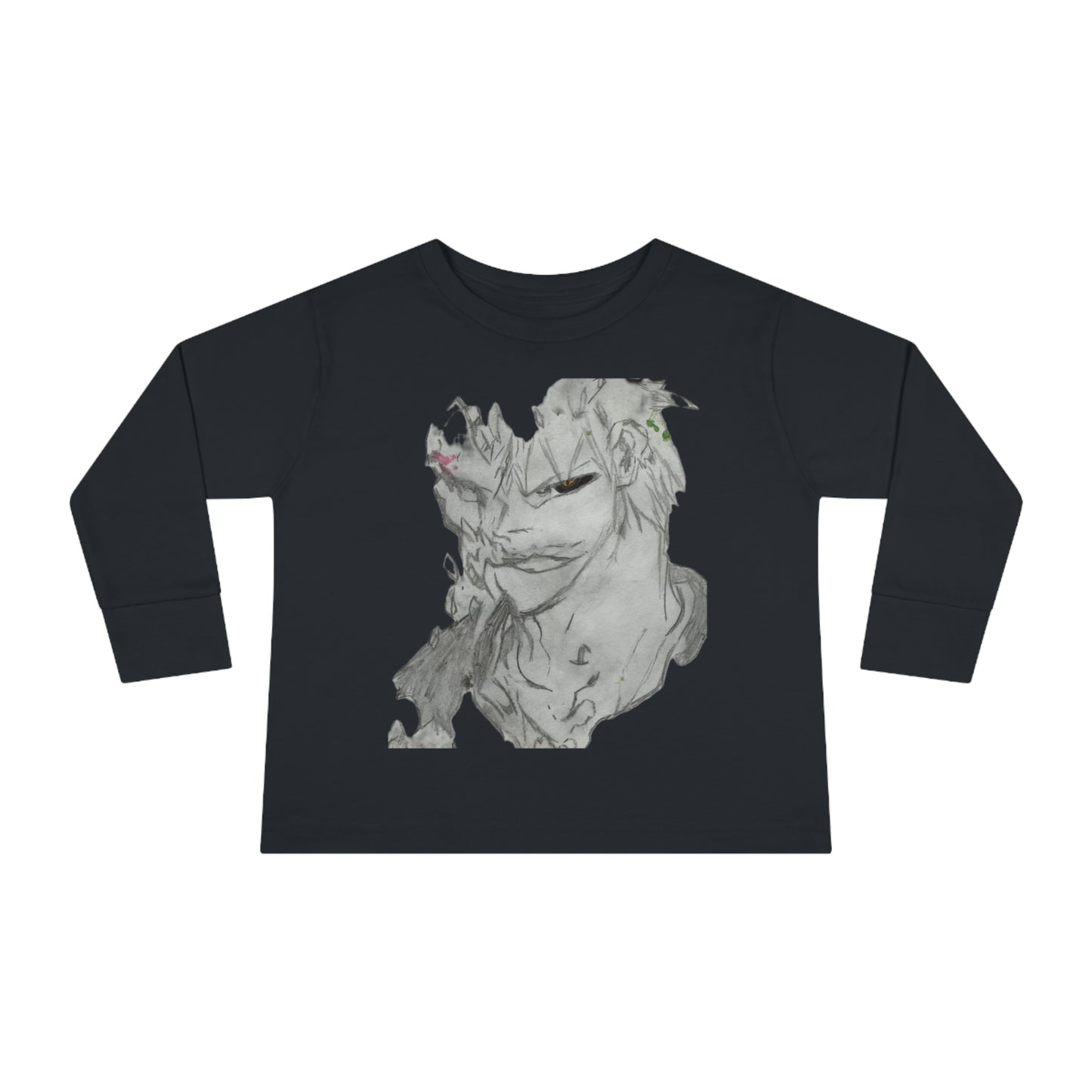 Anime Man Toddler Long Sleeve Tee