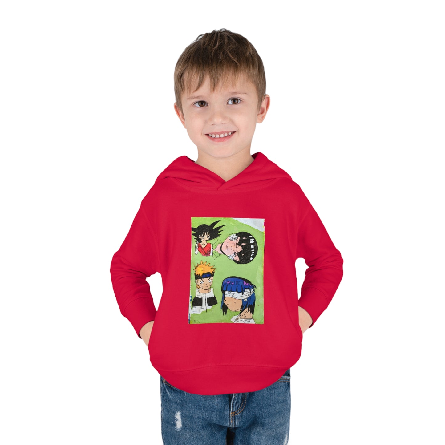 Anime Madness Toddler Pullover Fleece Hoodie