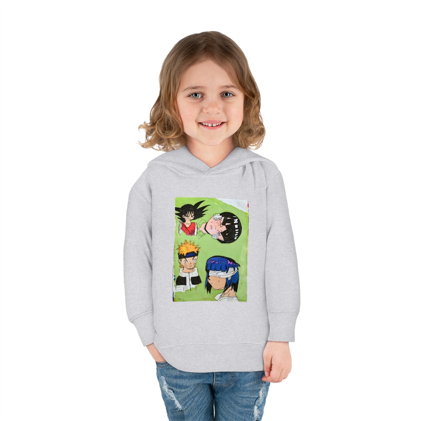 Anime Madness Toddler Pullover Fleece Hoodie