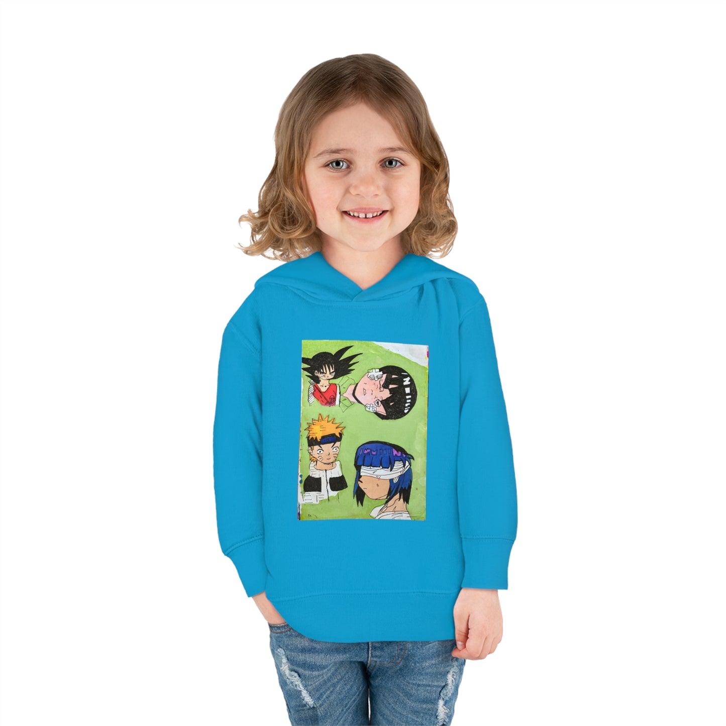 Anime Madness Toddler Pullover Fleece Hoodie