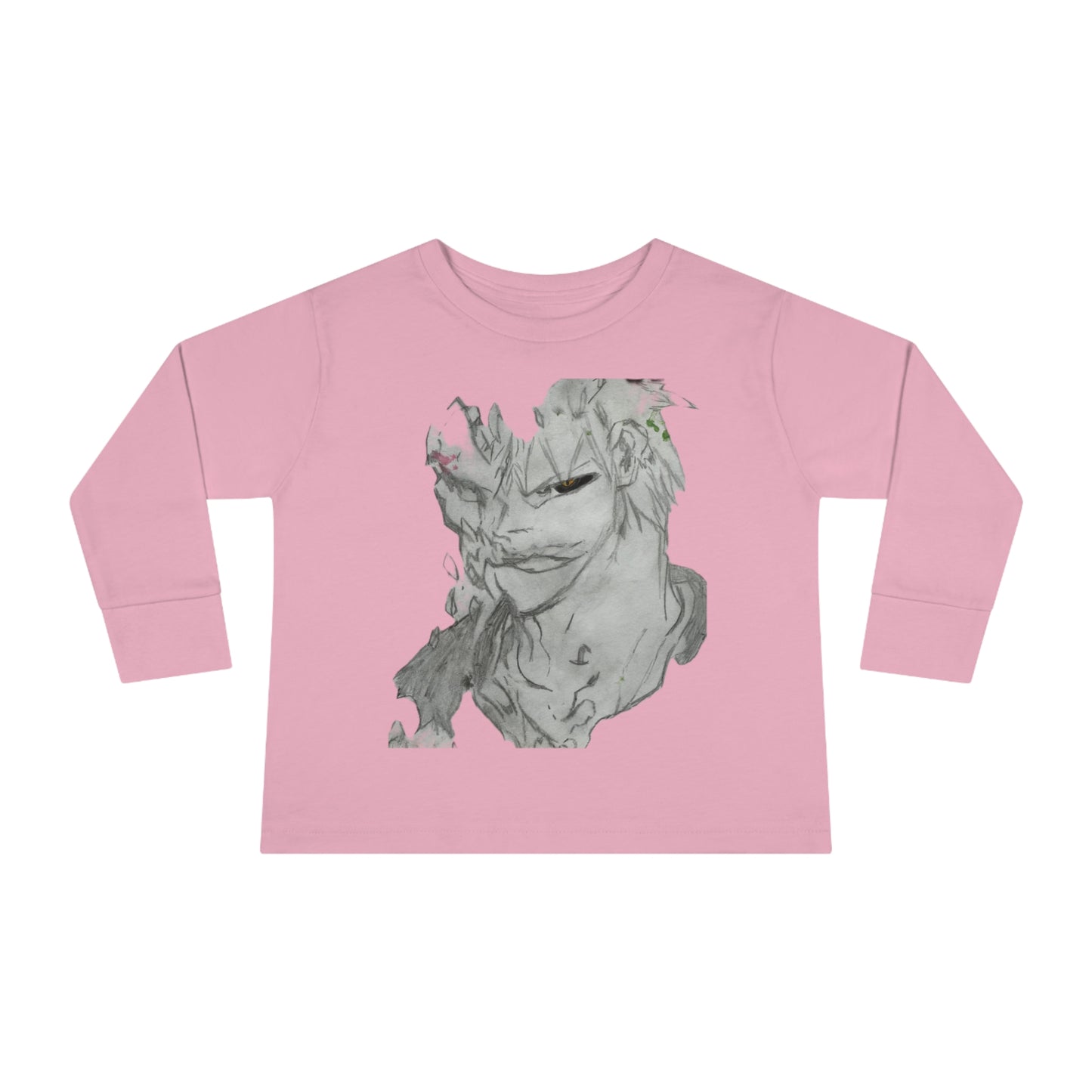 Anime Man Toddler Long Sleeve Tee