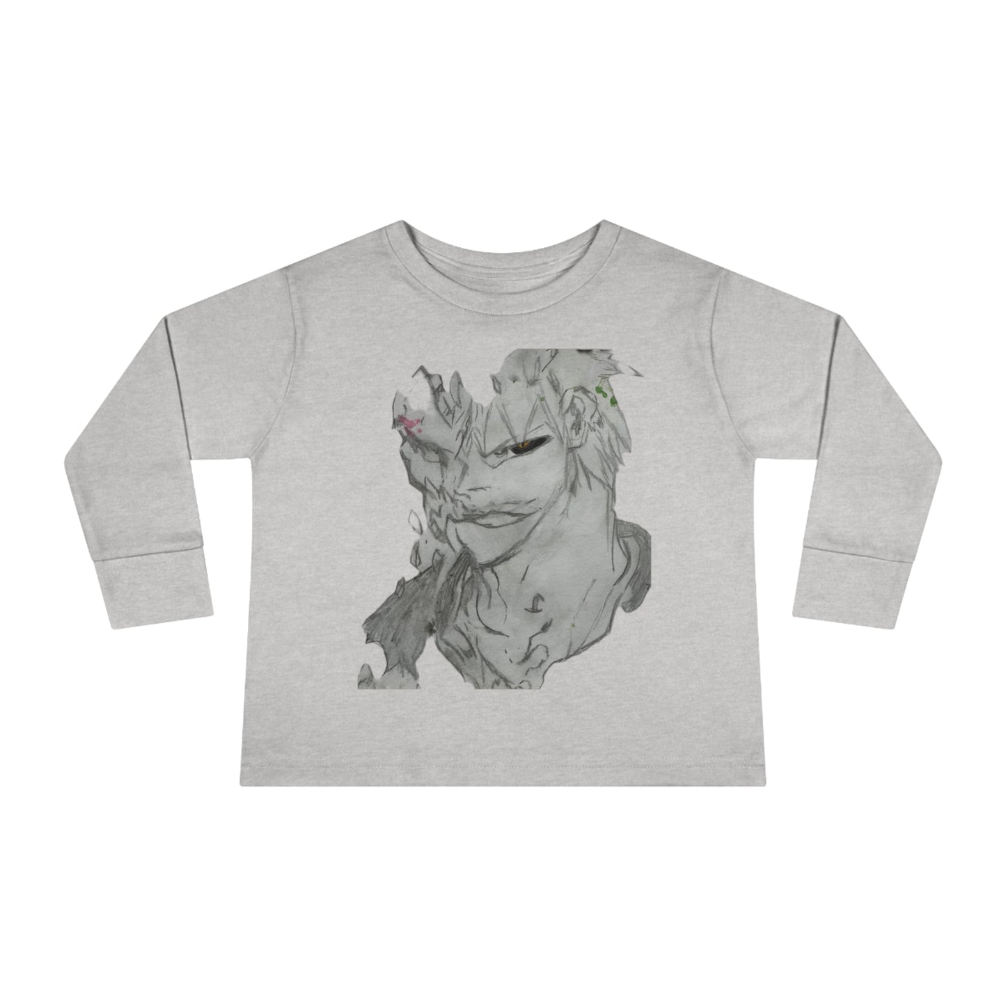 Anime Man Toddler Long Sleeve Tee