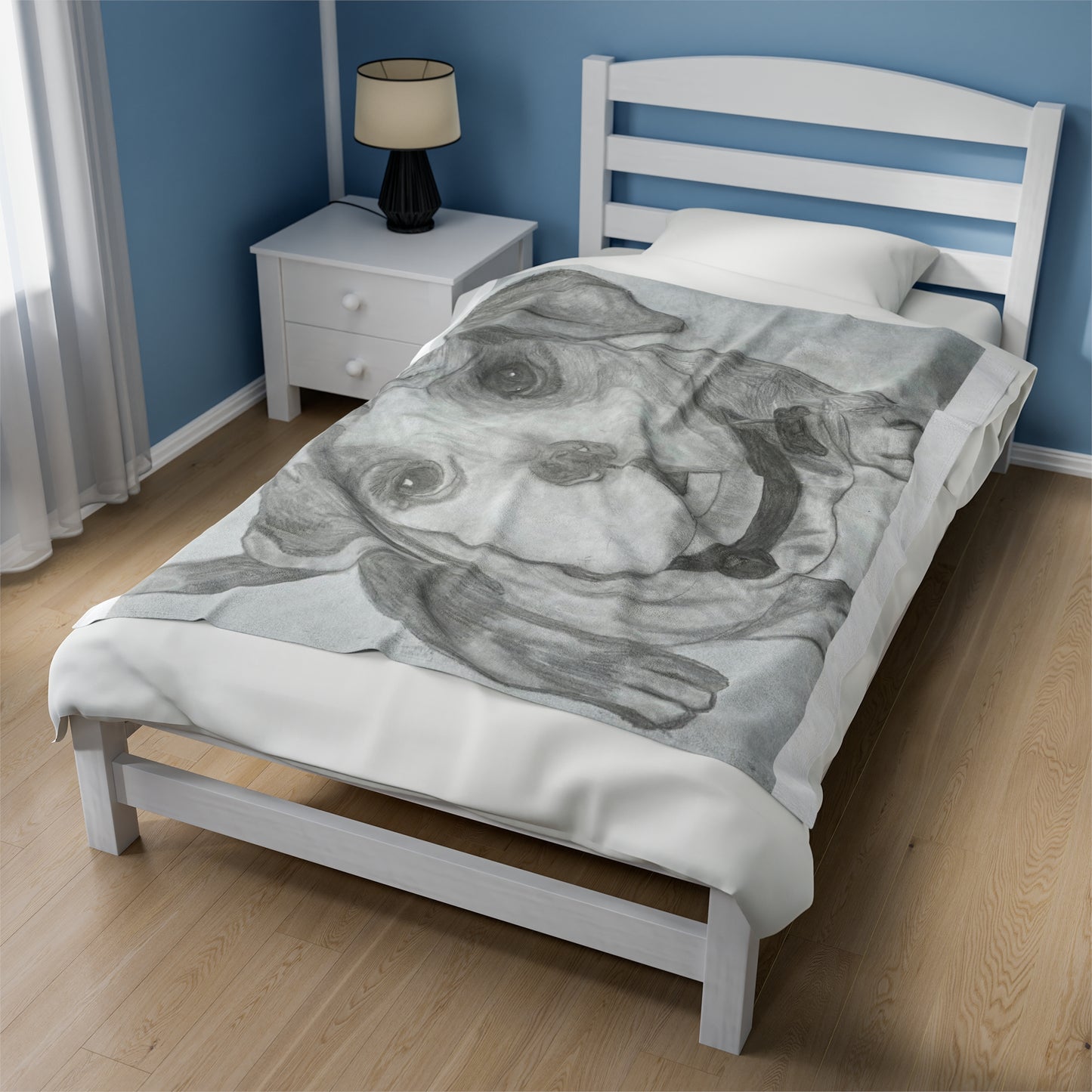 Sweetie Velveteen Plush Blanket