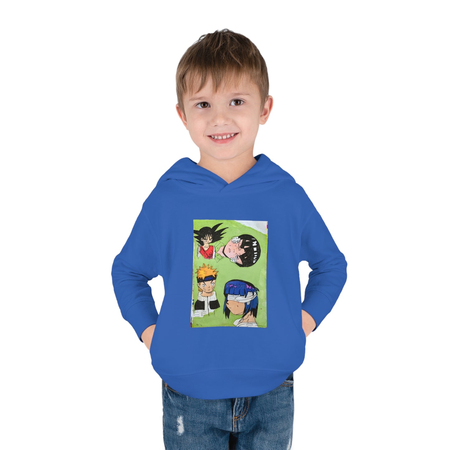 Anime Madness Toddler Pullover Fleece Hoodie