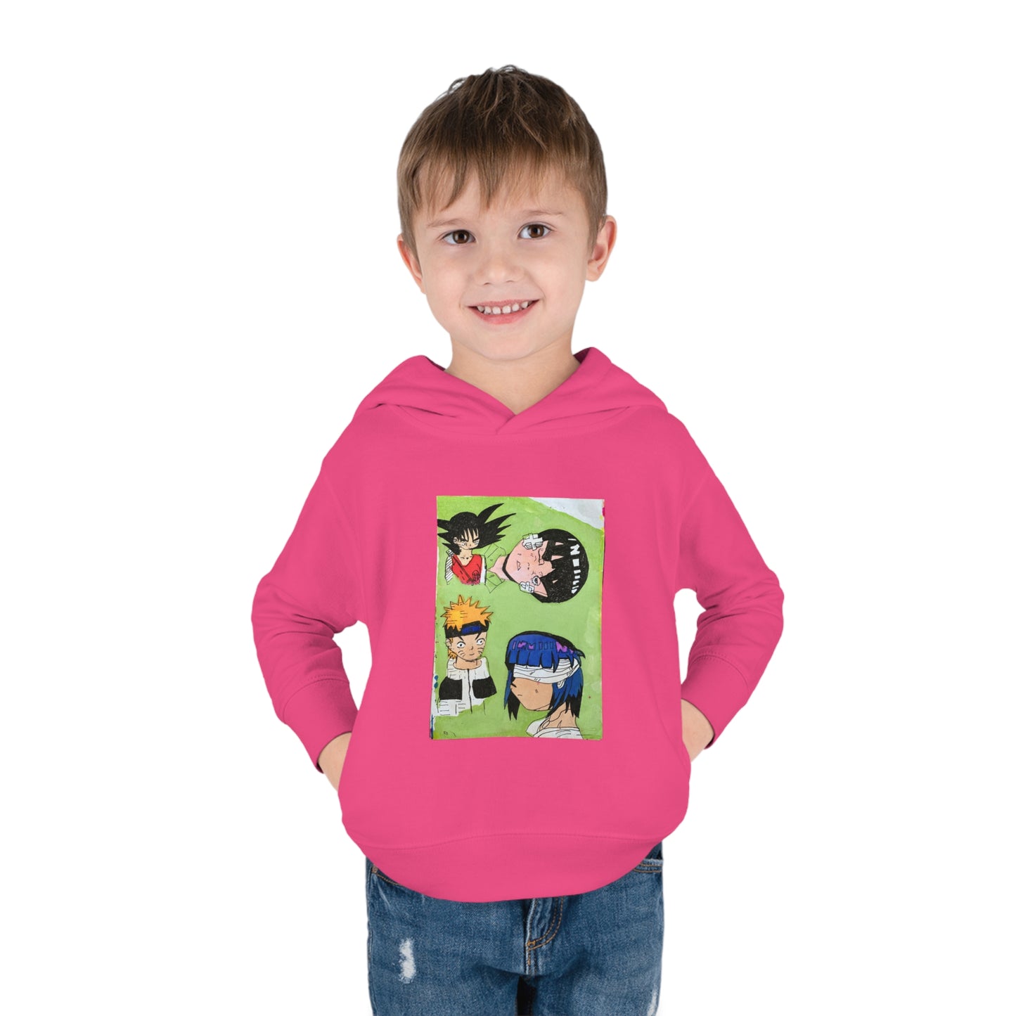 Anime Madness Toddler Pullover Fleece Hoodie