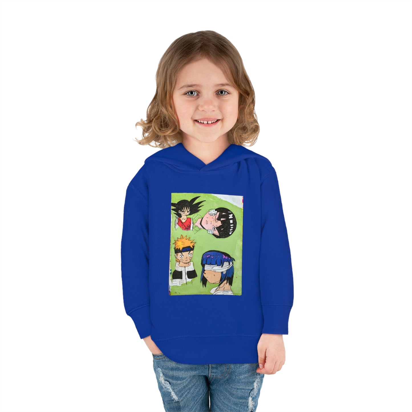 Anime Madness Toddler Pullover Fleece Hoodie