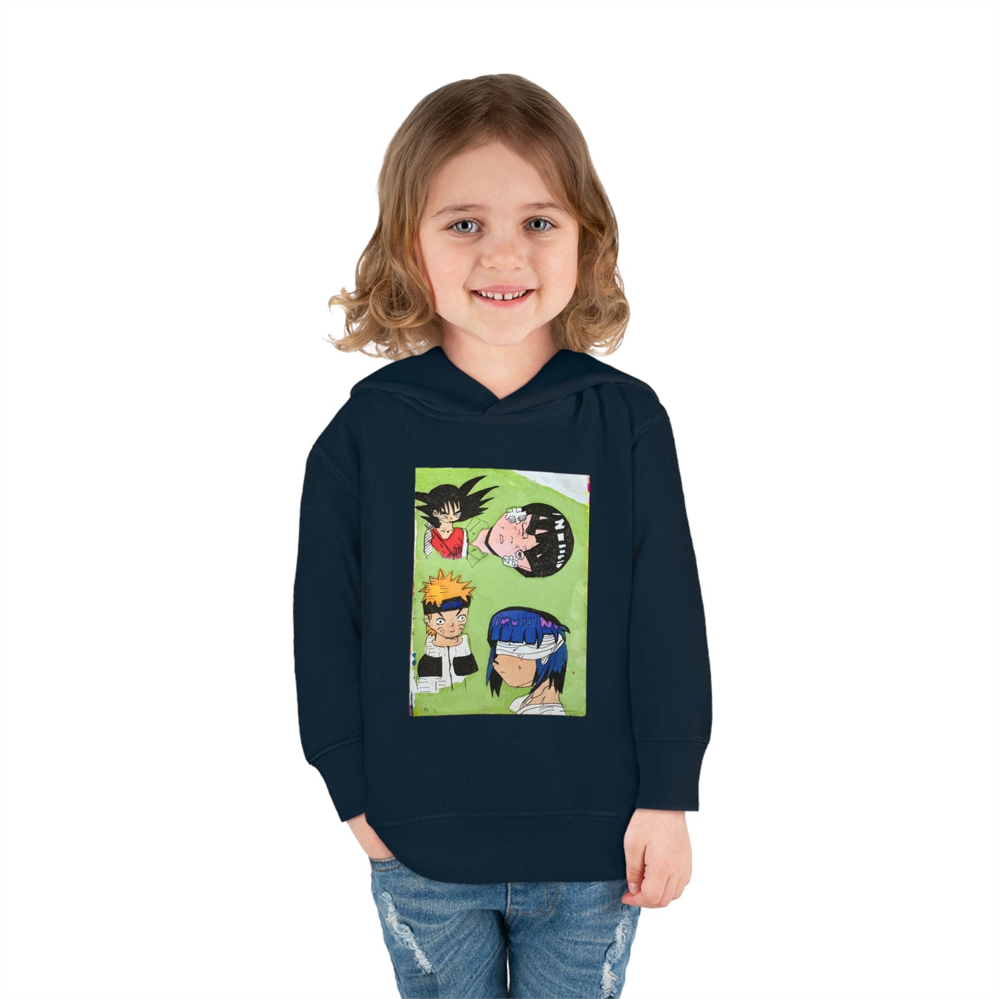 Anime Madness Toddler Pullover Fleece Hoodie