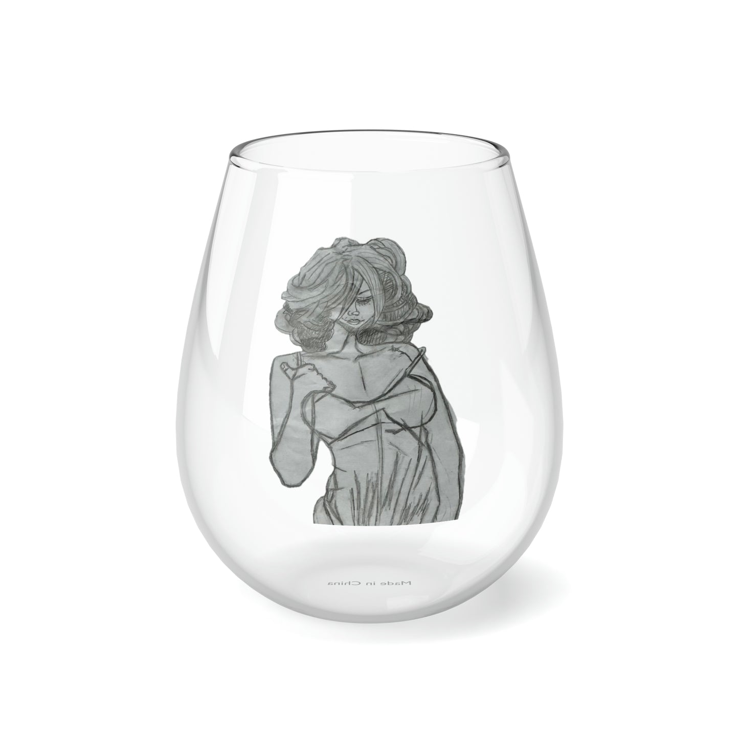 Unassuming Spirit Stemless Wine Glass, 11.75oz