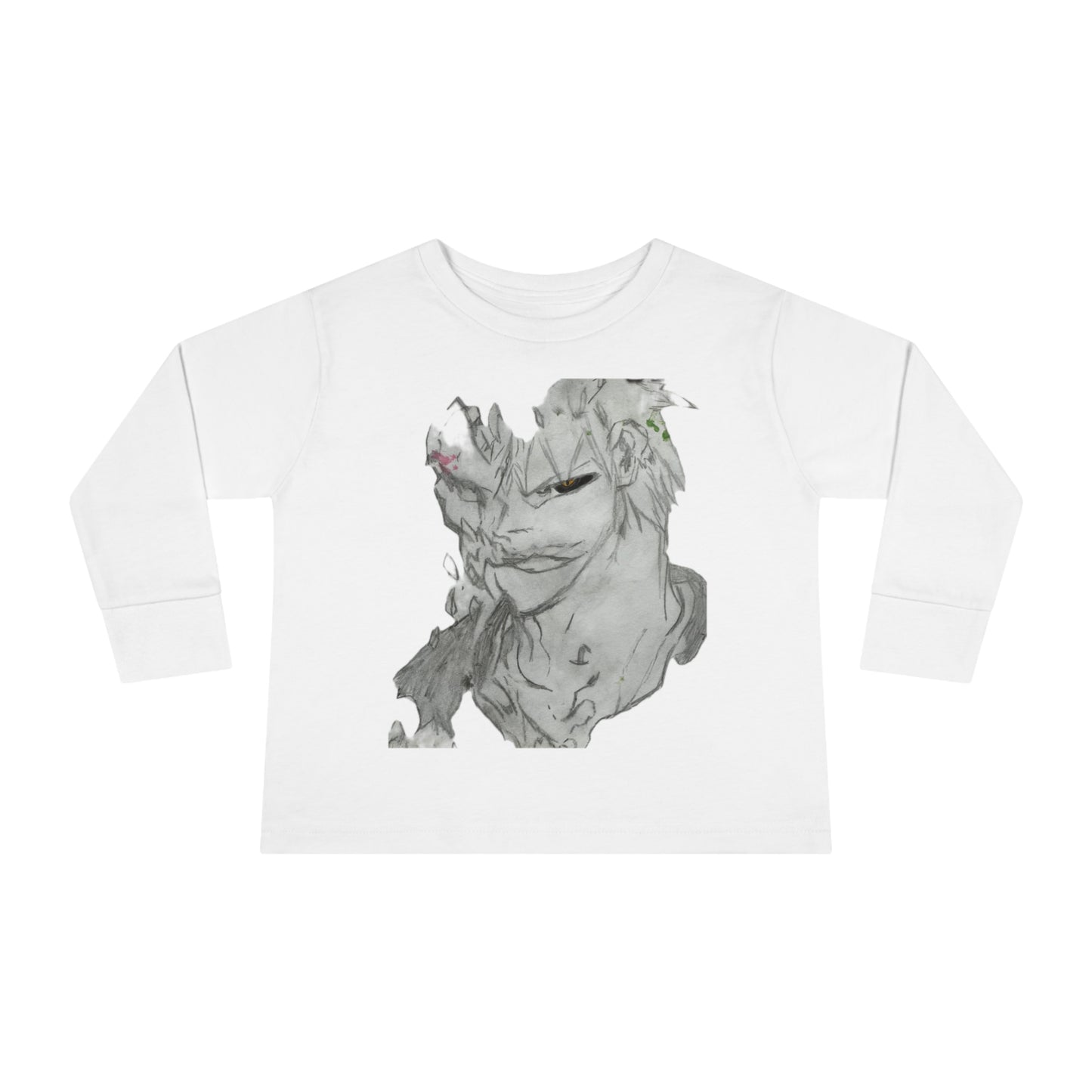 Anime Man Toddler Long Sleeve Tee