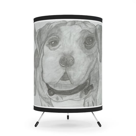 Sweetie Tripod Lamp with High-Res Printed Shade