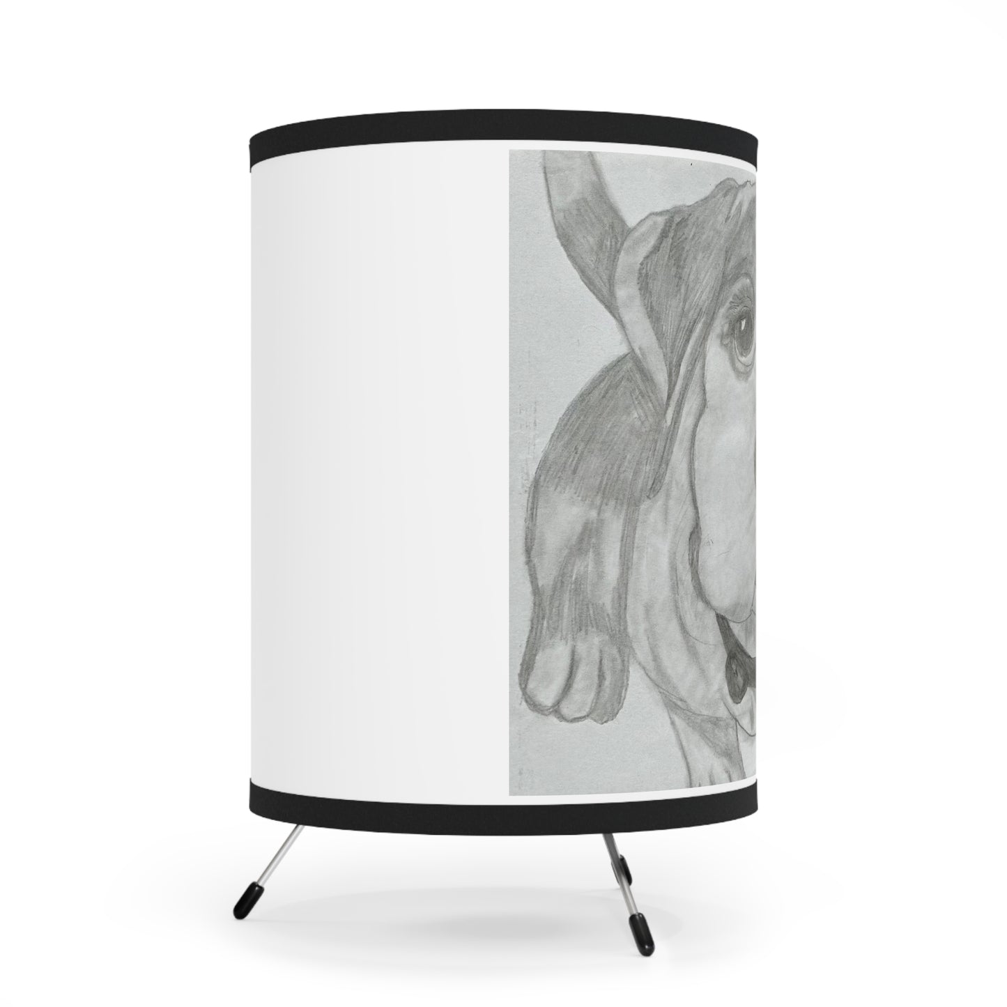 Sweetie Tripod Lamp with High-Res Printed Shade