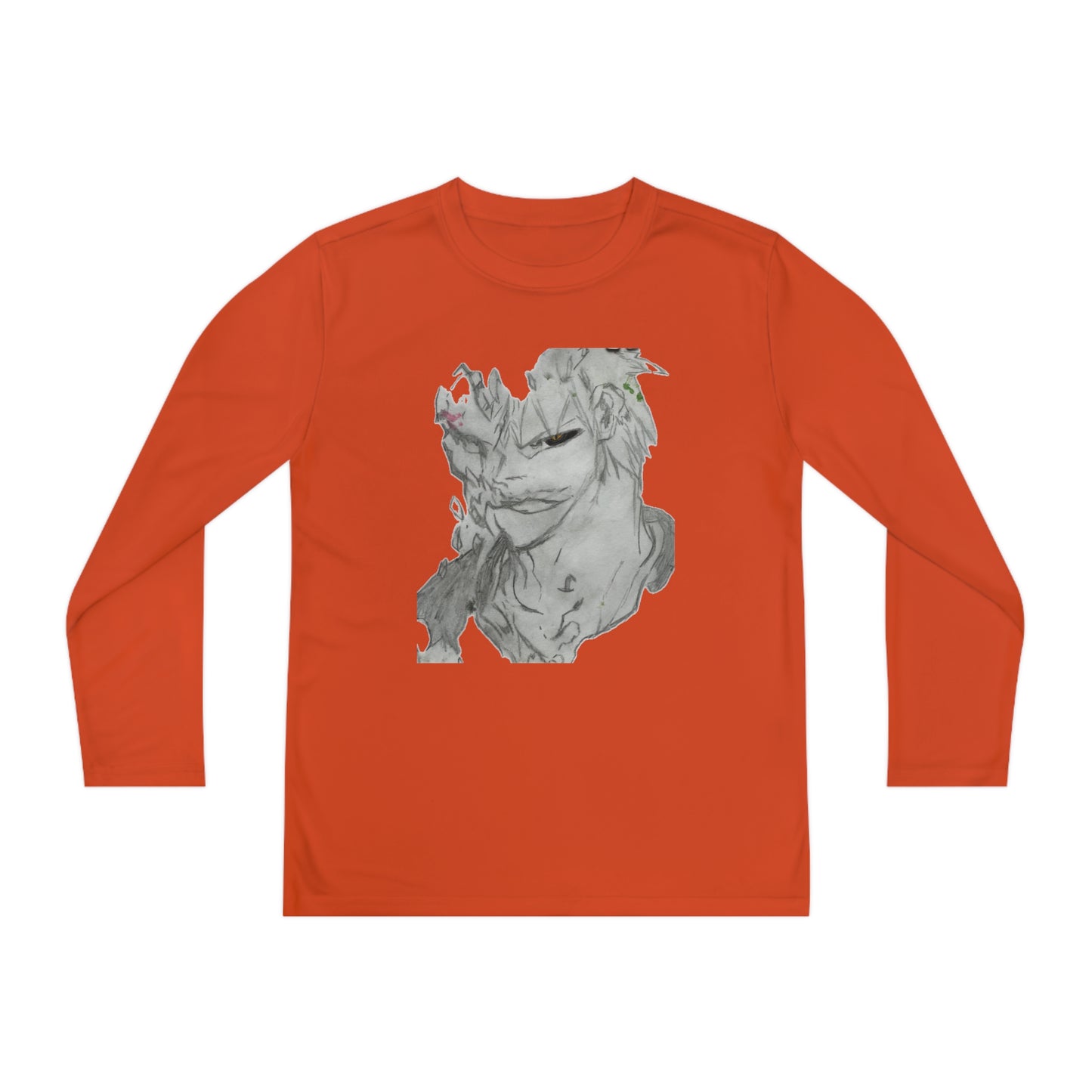 Anime Man Youth Long Sleeve Competitor Tee