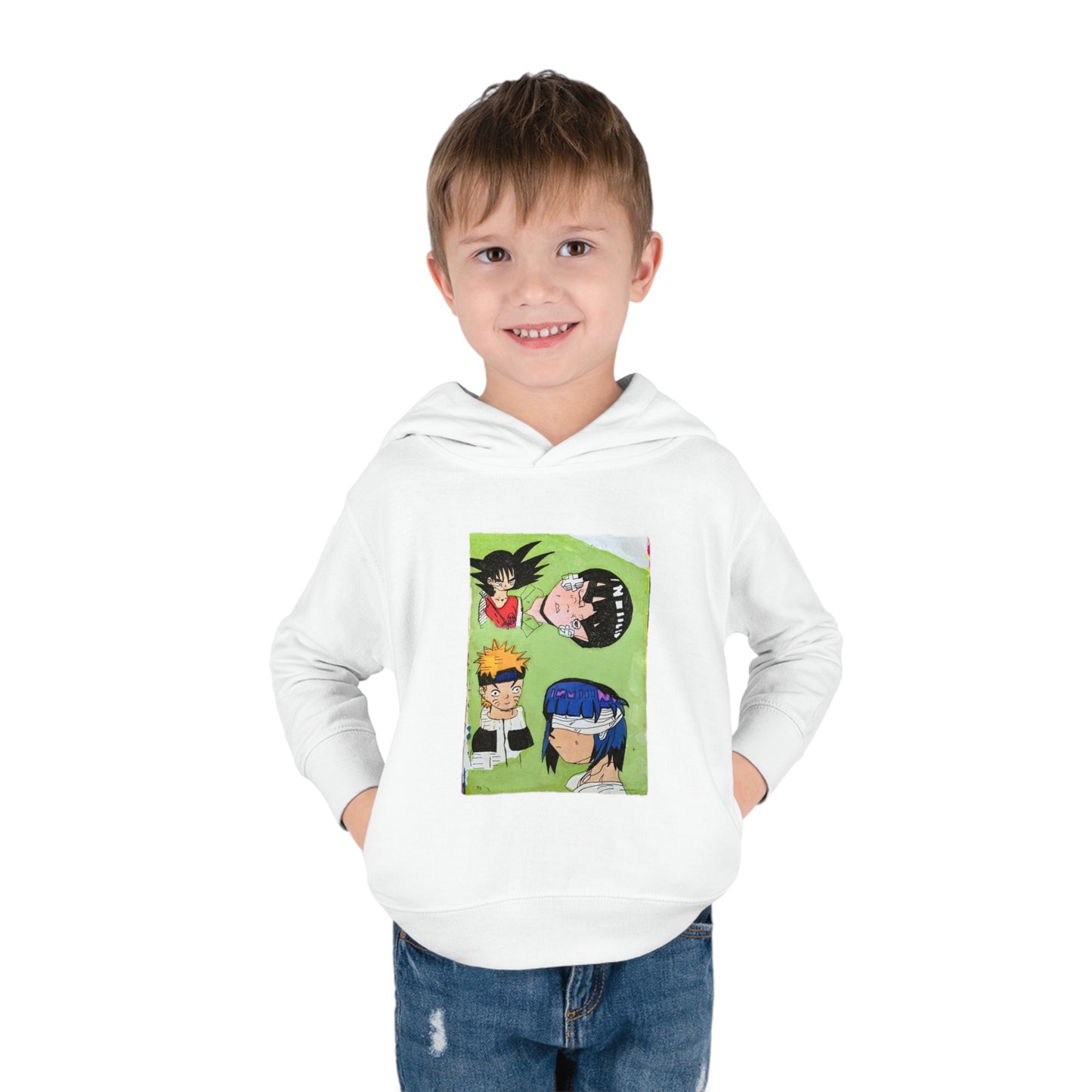 Anime Madness Toddler Pullover Fleece Hoodie