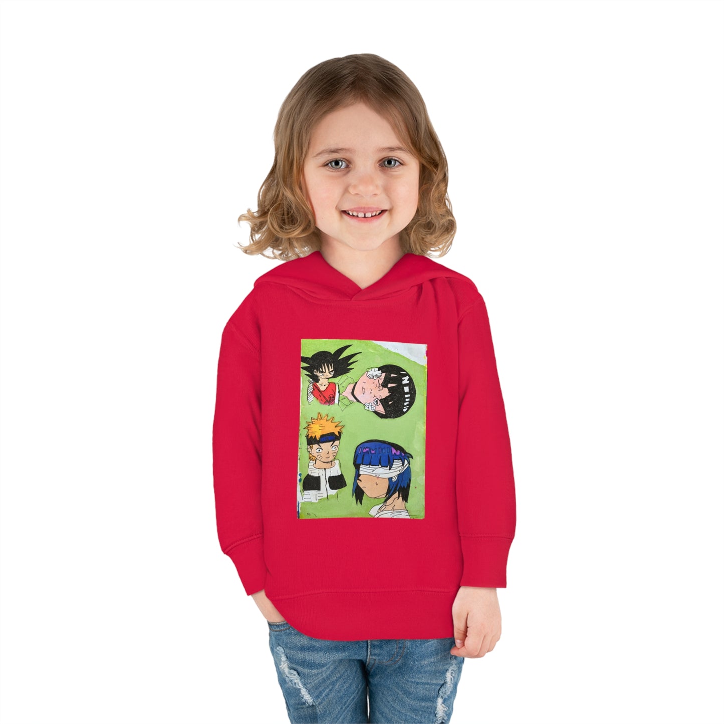 Anime Madness Toddler Pullover Fleece Hoodie