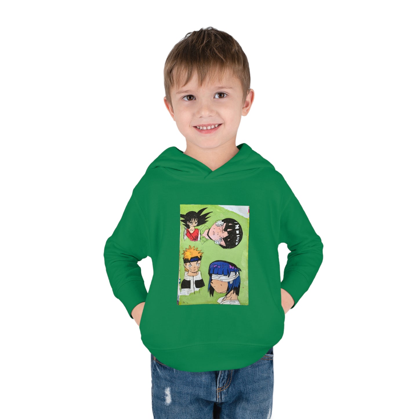 Anime Madness Toddler Pullover Fleece Hoodie
