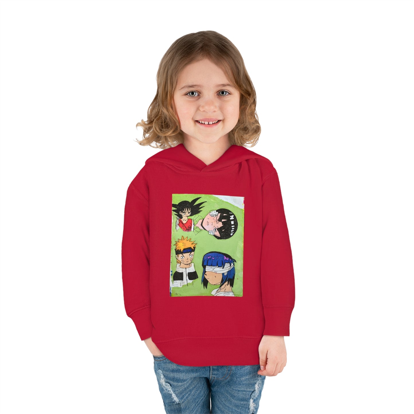 Anime Madness Toddler Pullover Fleece Hoodie