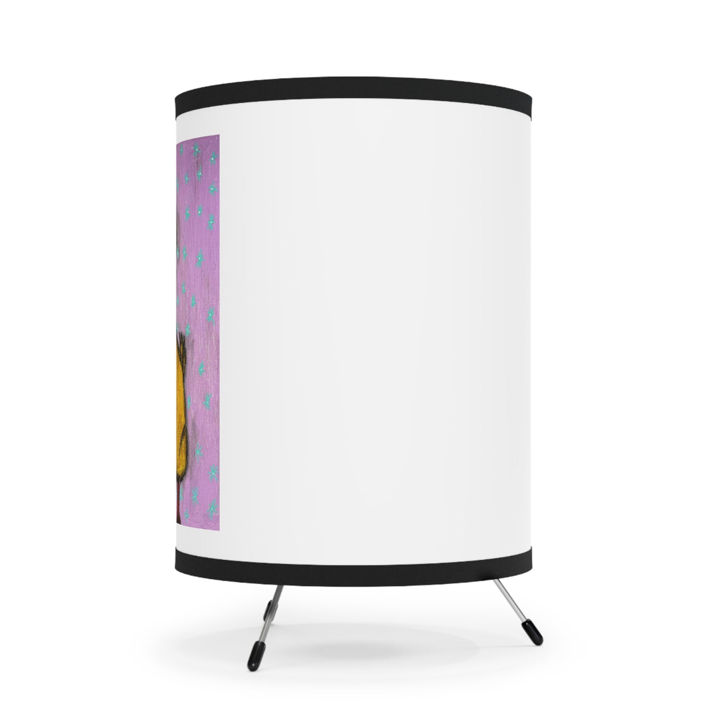 Lucky Duck Tripod Lamp with High-Res Printed Shade