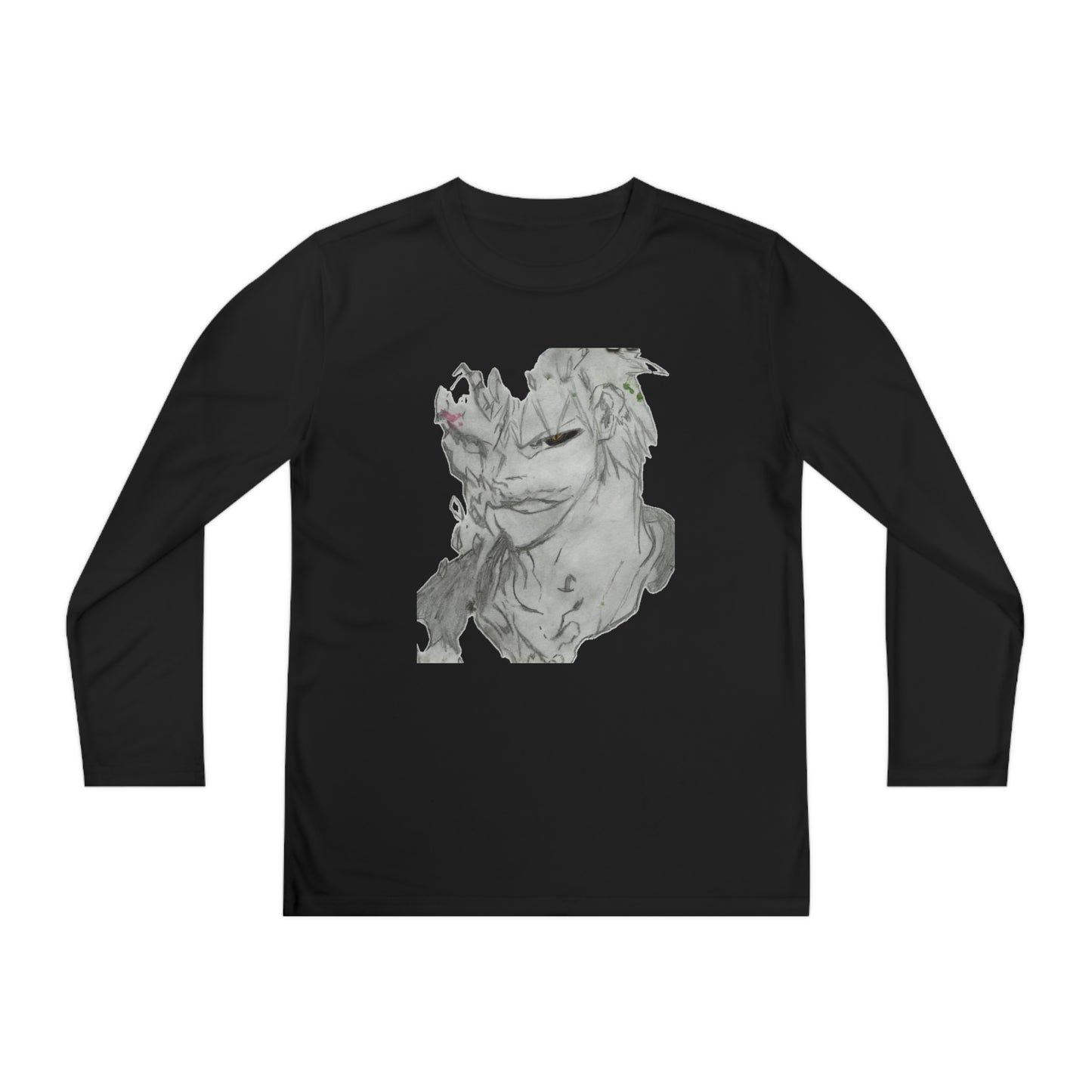 Anime Man Youth Long Sleeve Competitor Tee