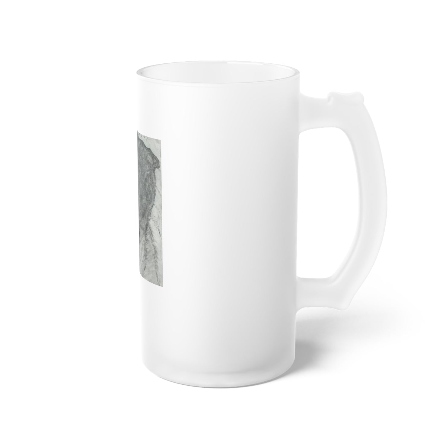 Bestie Bingers Dog Frosted Glass Beer Mug