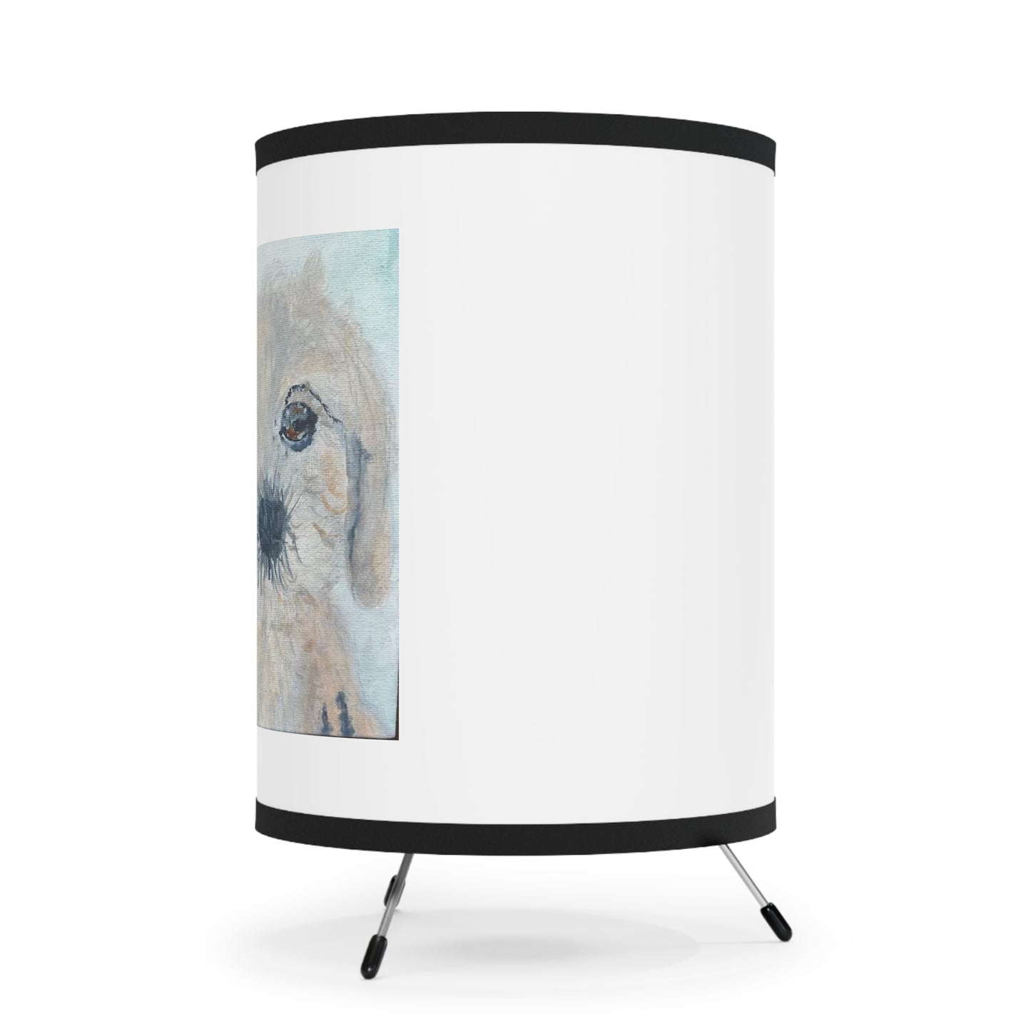 Cutie Pie Tripod Lamp with High-Res Printed Shade