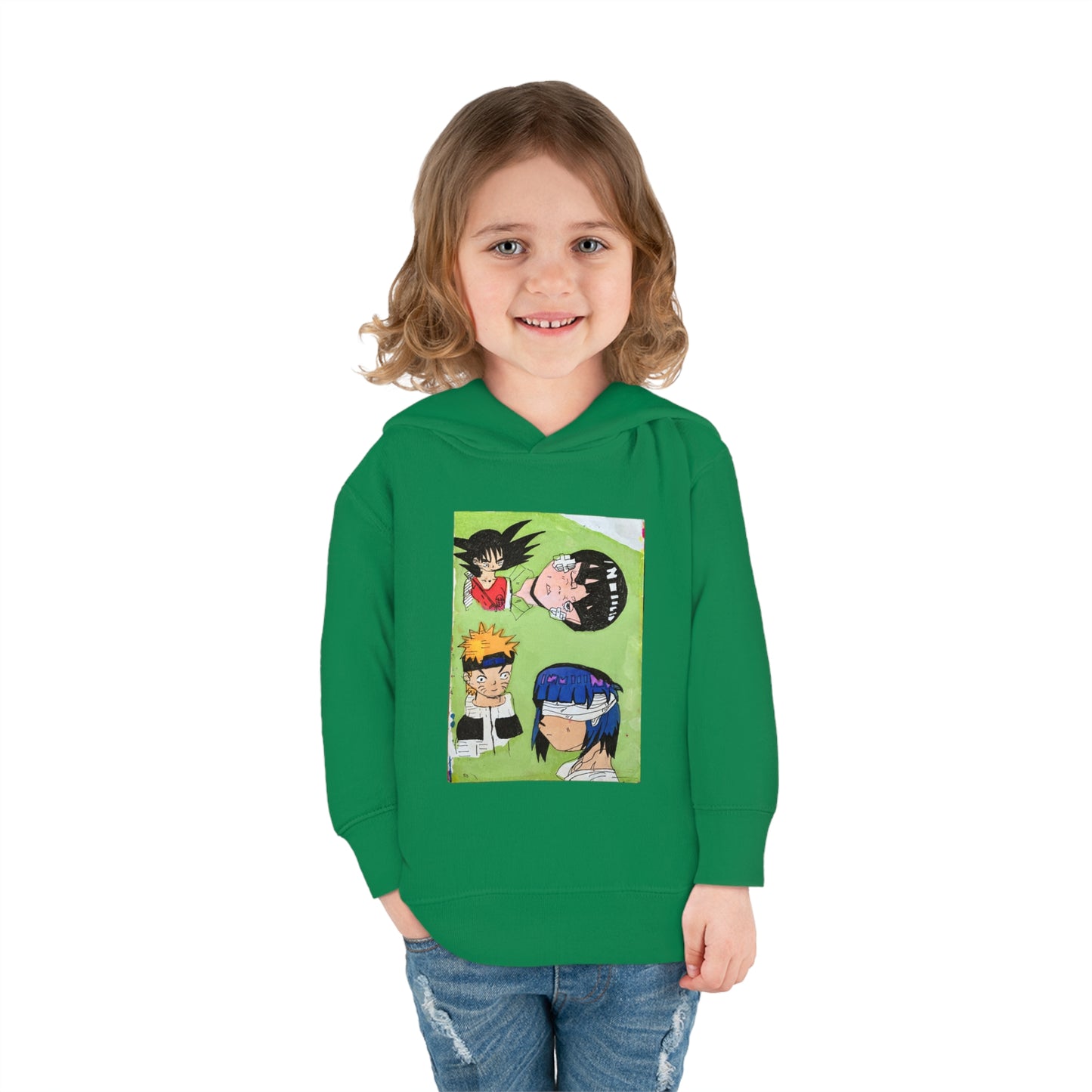 Anime Madness Toddler Pullover Fleece Hoodie