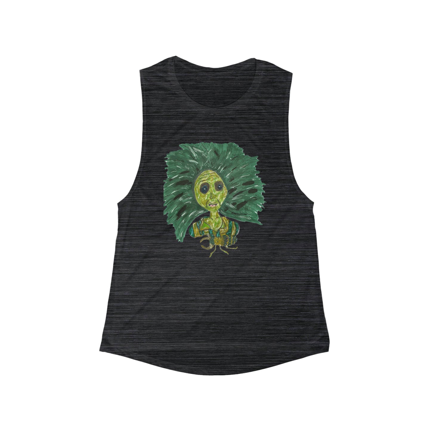 Green Lady Women's Flowy Scoop Muscle Tank