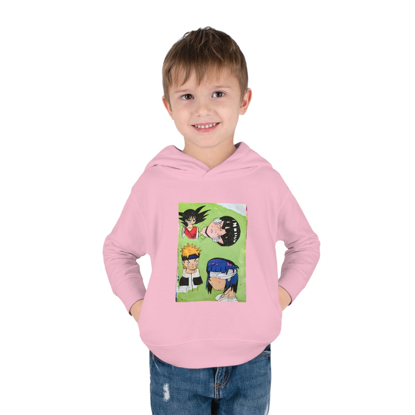 Anime Madness Toddler Pullover Fleece Hoodie