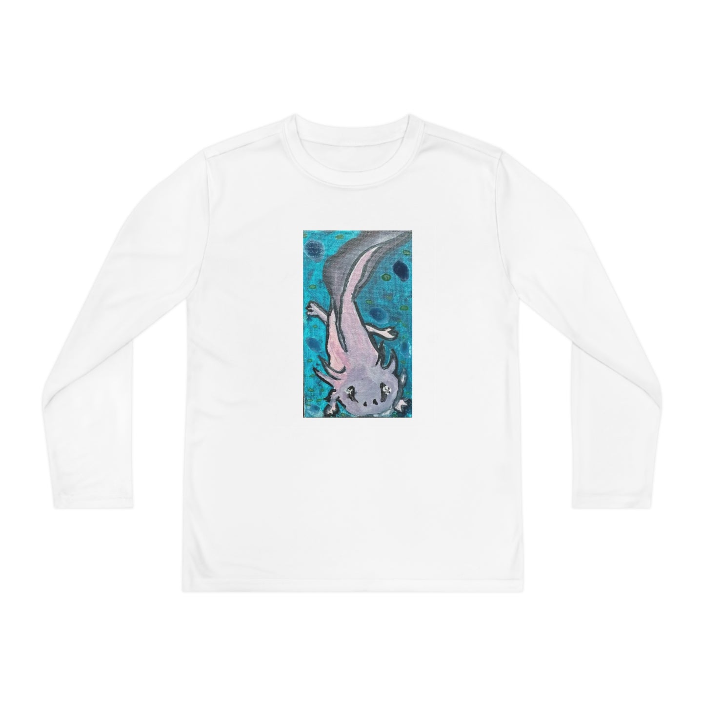 Amazing Axolotl Youth Long Sleeve Competitor Tee