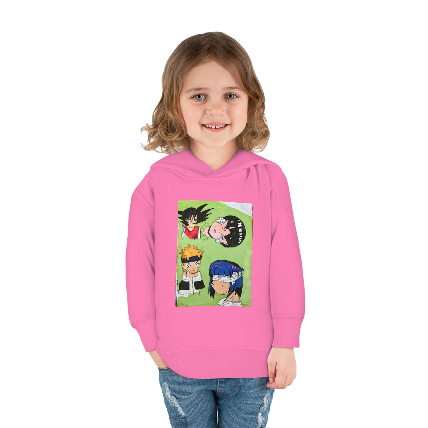 Anime Madness Toddler Pullover Fleece Hoodie
