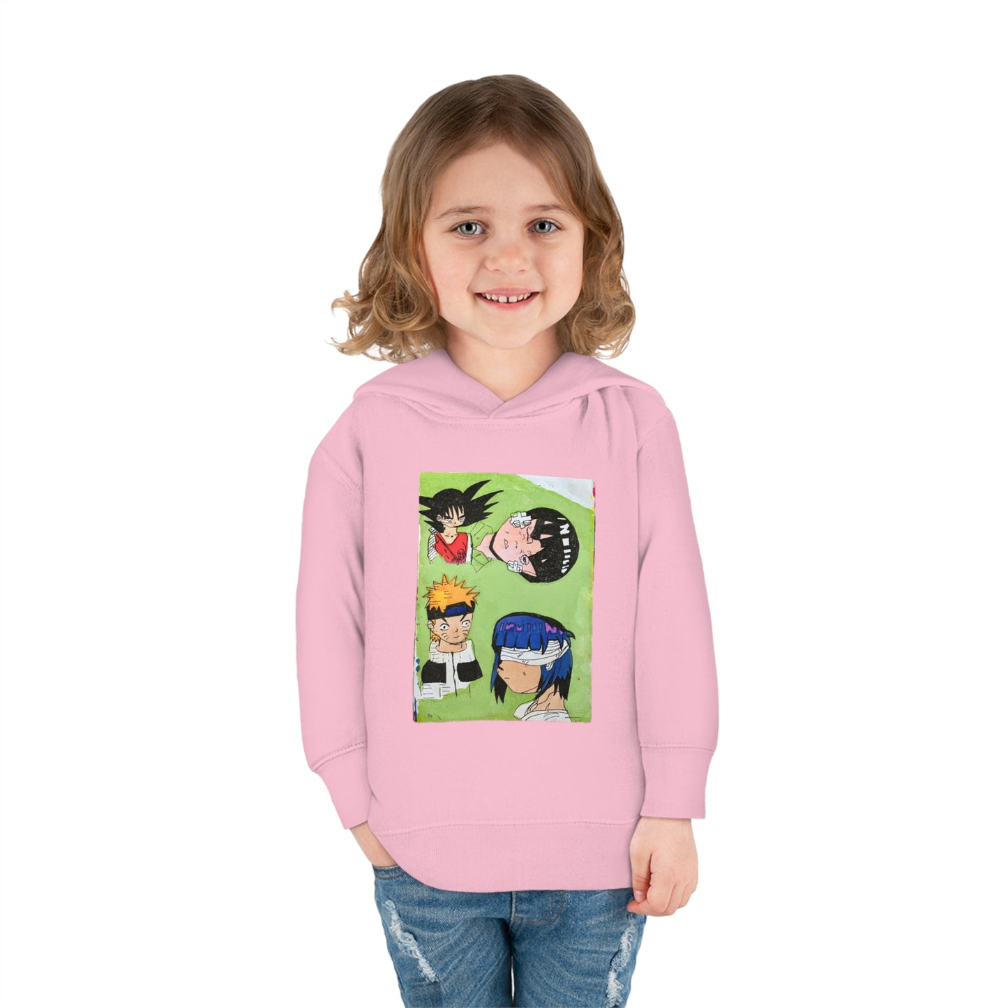 Anime Madness Toddler Pullover Fleece Hoodie