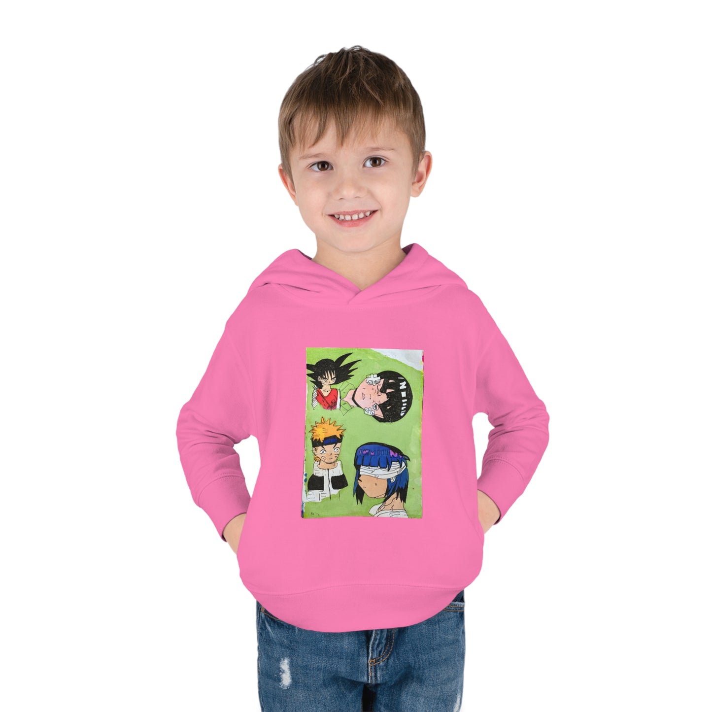 Anime Madness Toddler Pullover Fleece Hoodie