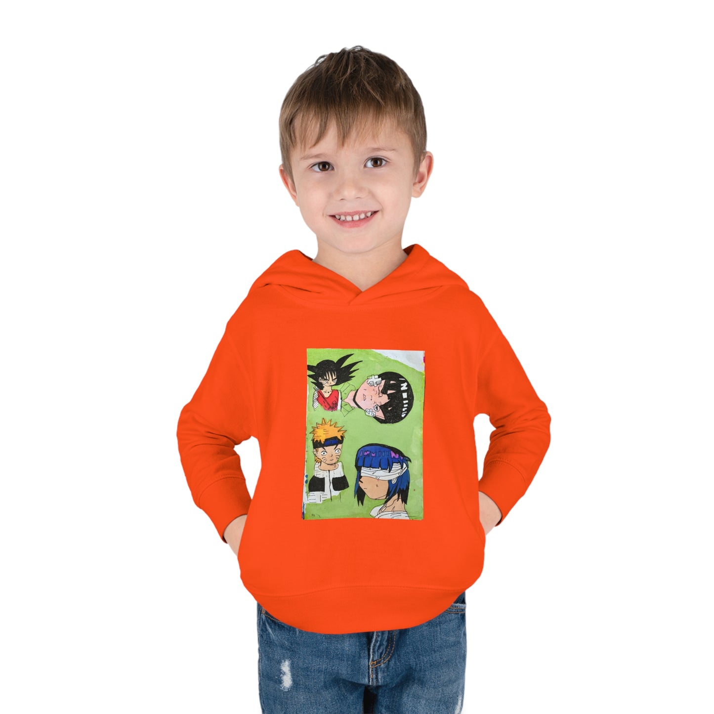 Anime Madness Toddler Pullover Fleece Hoodie