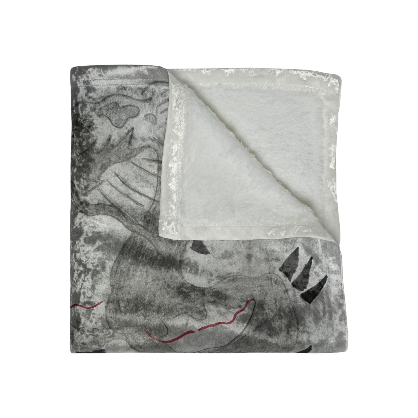 Dragon Anime Crushed Velvet Blanket