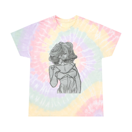 Unassuming Spirit Women's Tie-Dye Tee, Spiral