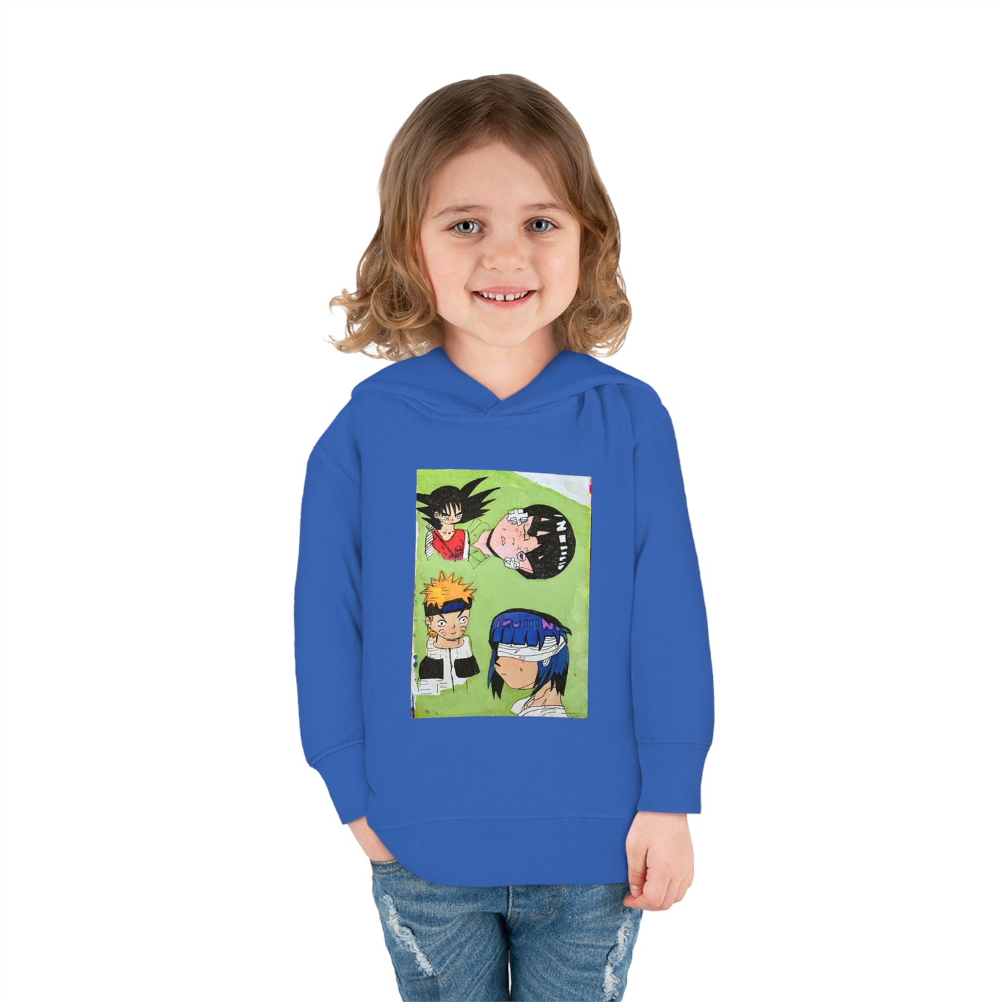 Anime Madness Toddler Pullover Fleece Hoodie