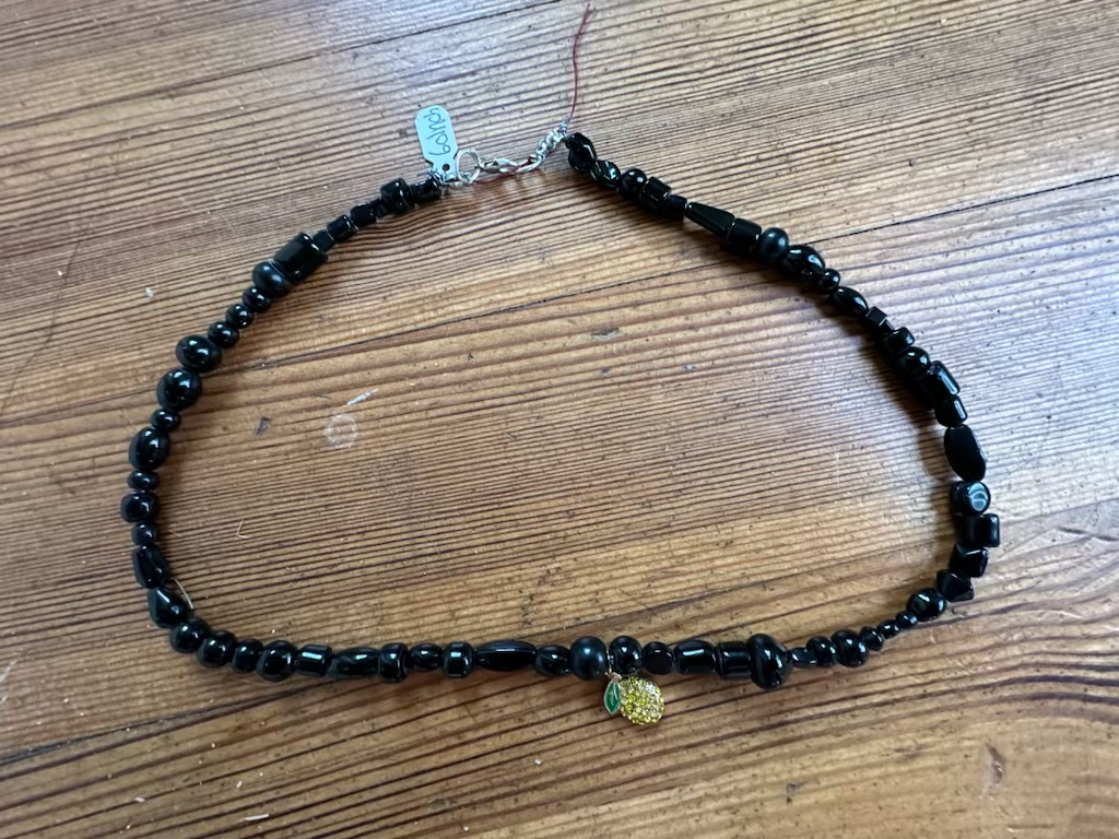 Original Handmade Necklace Pineapple Jewelry by Taytem Barth