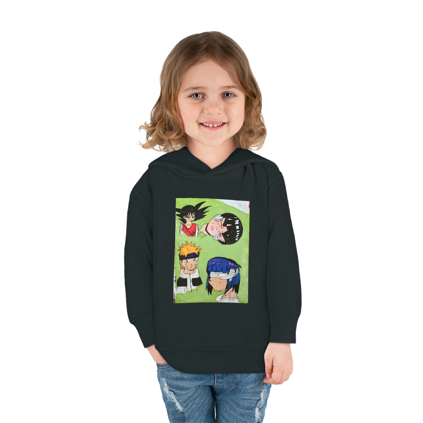 Anime Madness Toddler Pullover Fleece Hoodie