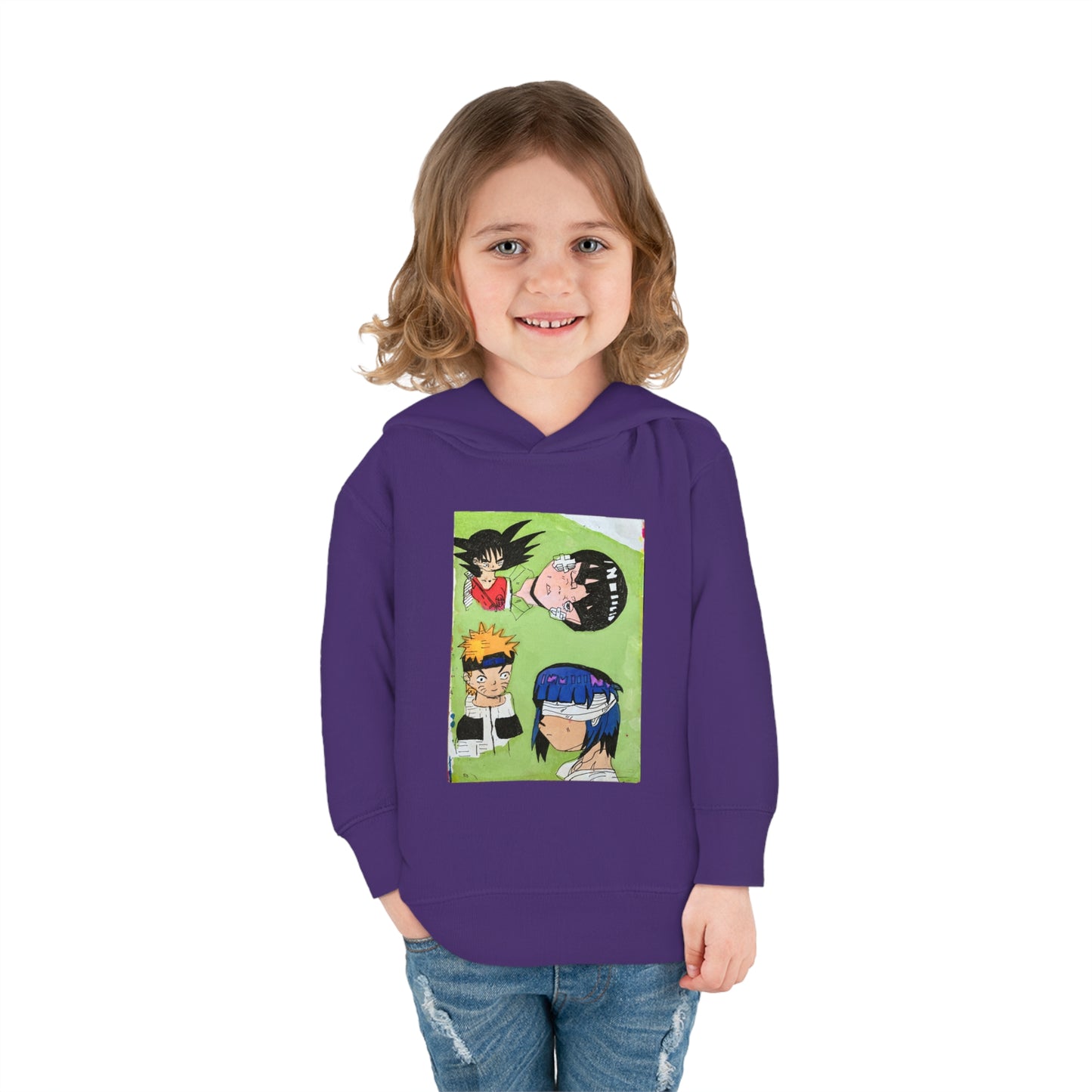 Anime Madness Toddler Pullover Fleece Hoodie