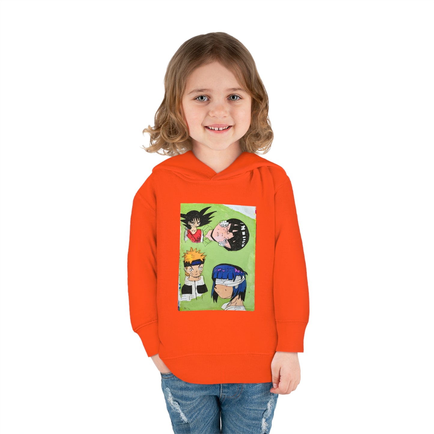 Anime Madness Toddler Pullover Fleece Hoodie