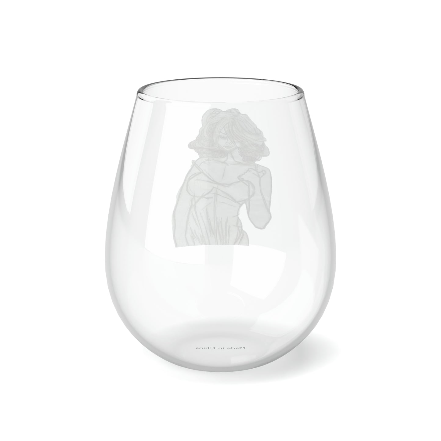 Unassuming Spirit Stemless Wine Glass, 11.75oz
