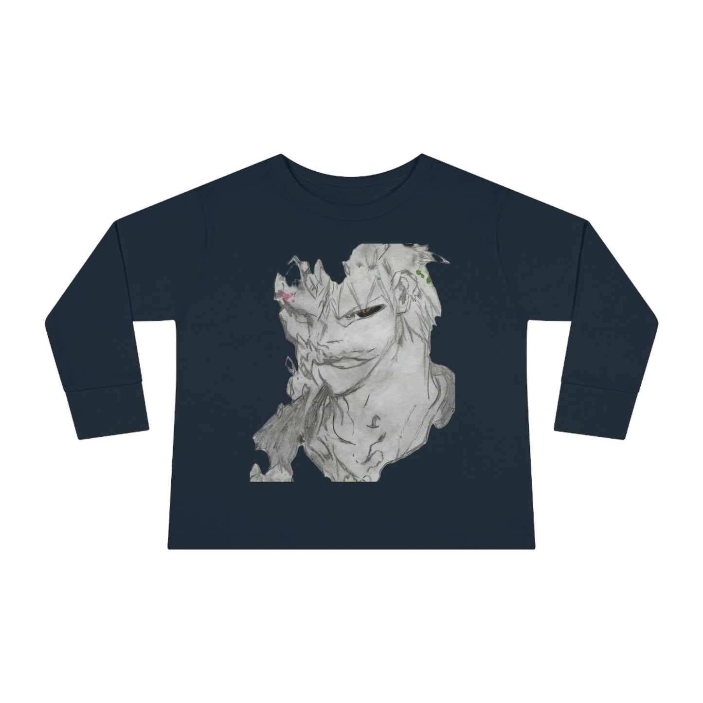 Anime Man Toddler Long Sleeve Tee