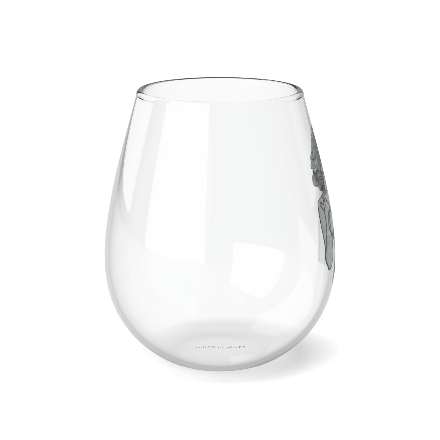 Unassuming Spirit Stemless Wine Glass, 11.75oz