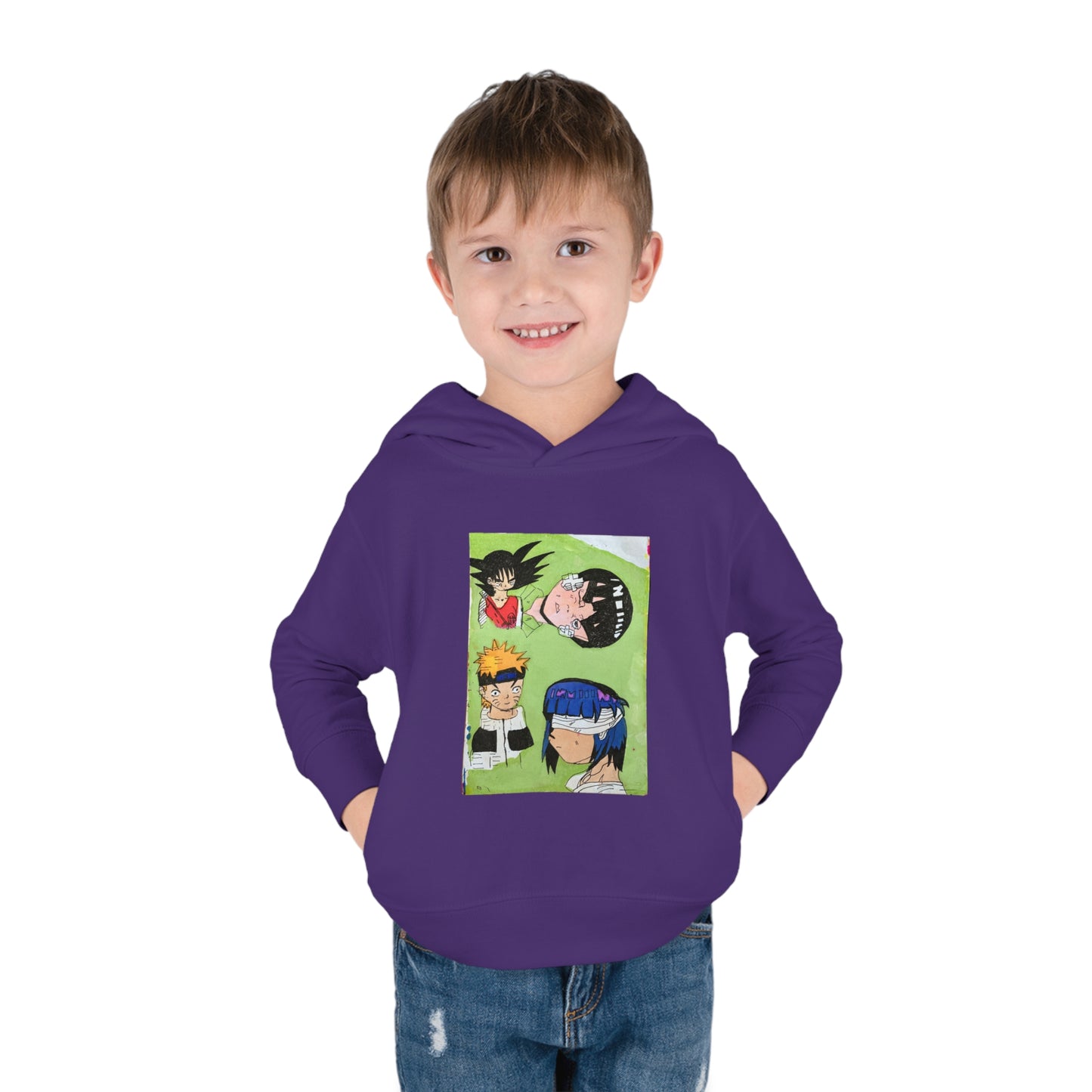 Anime Madness Toddler Pullover Fleece Hoodie