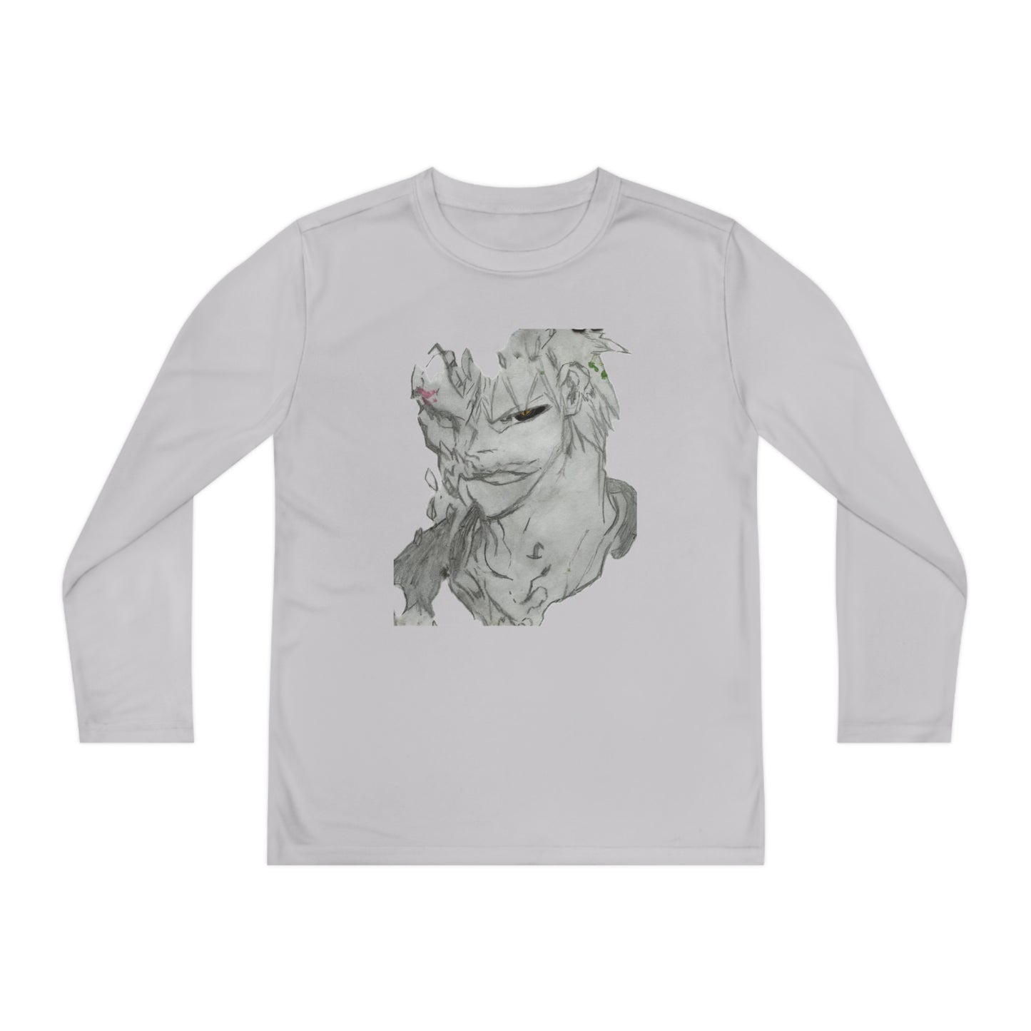 Anime Man Youth Long Sleeve Competitor Tee