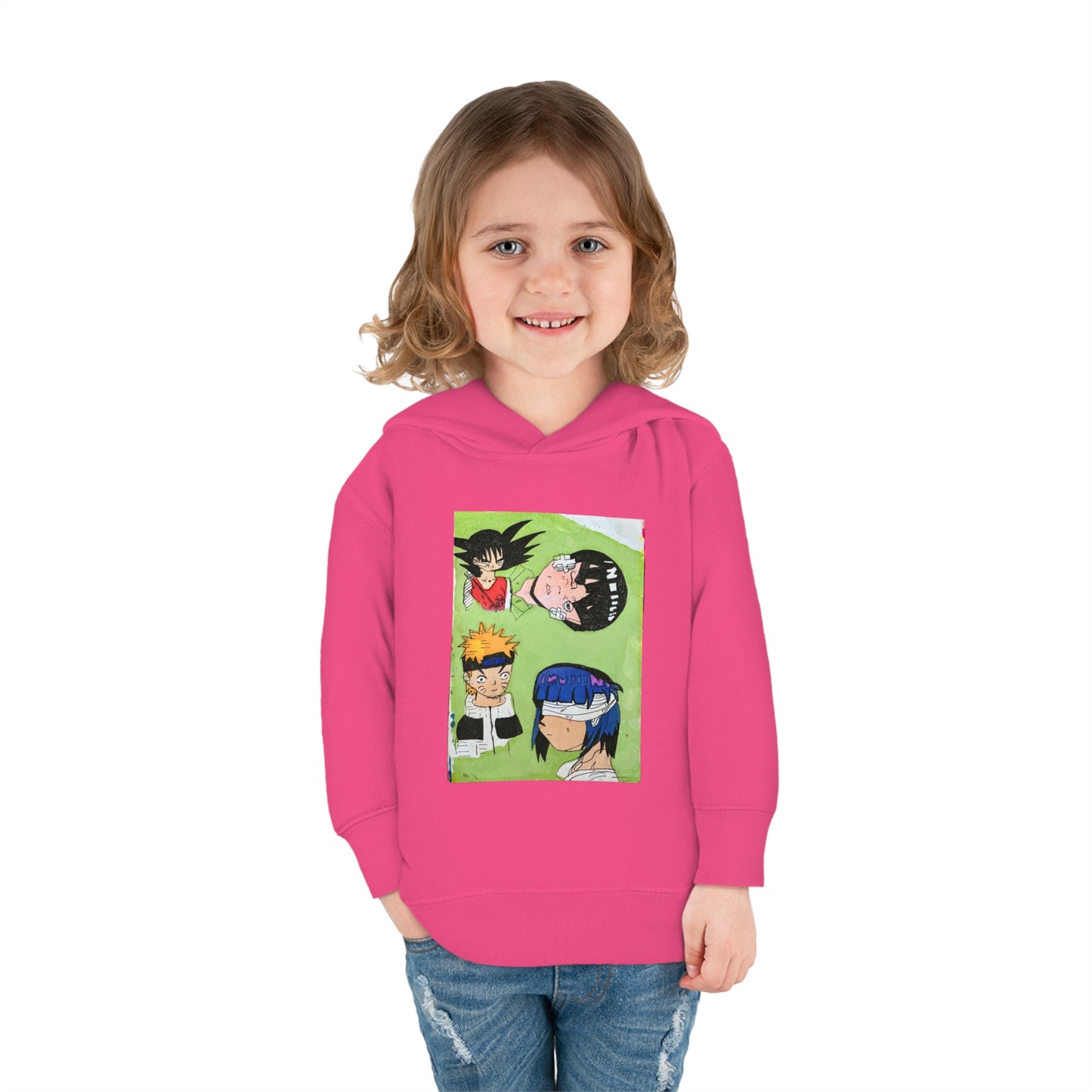 Anime Madness Toddler Pullover Fleece Hoodie