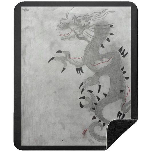 Dragon Sherpa Blanket 50x60
